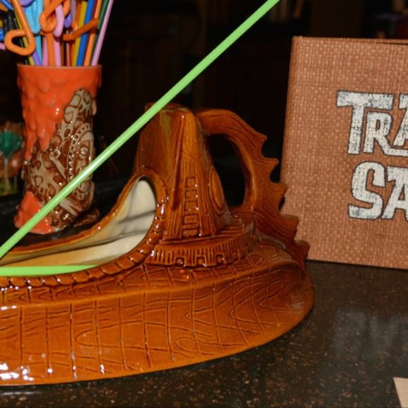 DISNEY - Trader Sam's Grog Grotto - Nautilus Tiki Mug - 1st Edition - RARE - Picture 14 of 16